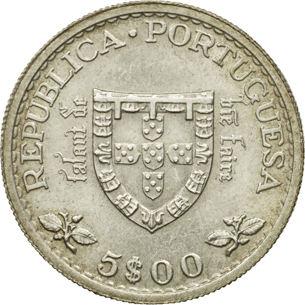 Moneta, Portogallo, 5 Escudos, 1960, Lisbon, MB+, Argento, KM:587