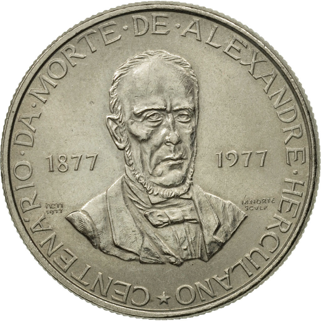 Monnaie, Portugal, 25 Escudos, 1977, Lisbonne, TTB+, Copper-nickel, KM:608