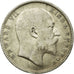Moneda, INDIA BRITÁNICA, Edward VII, Rupee, 1907, BC+, Plata, KM:508