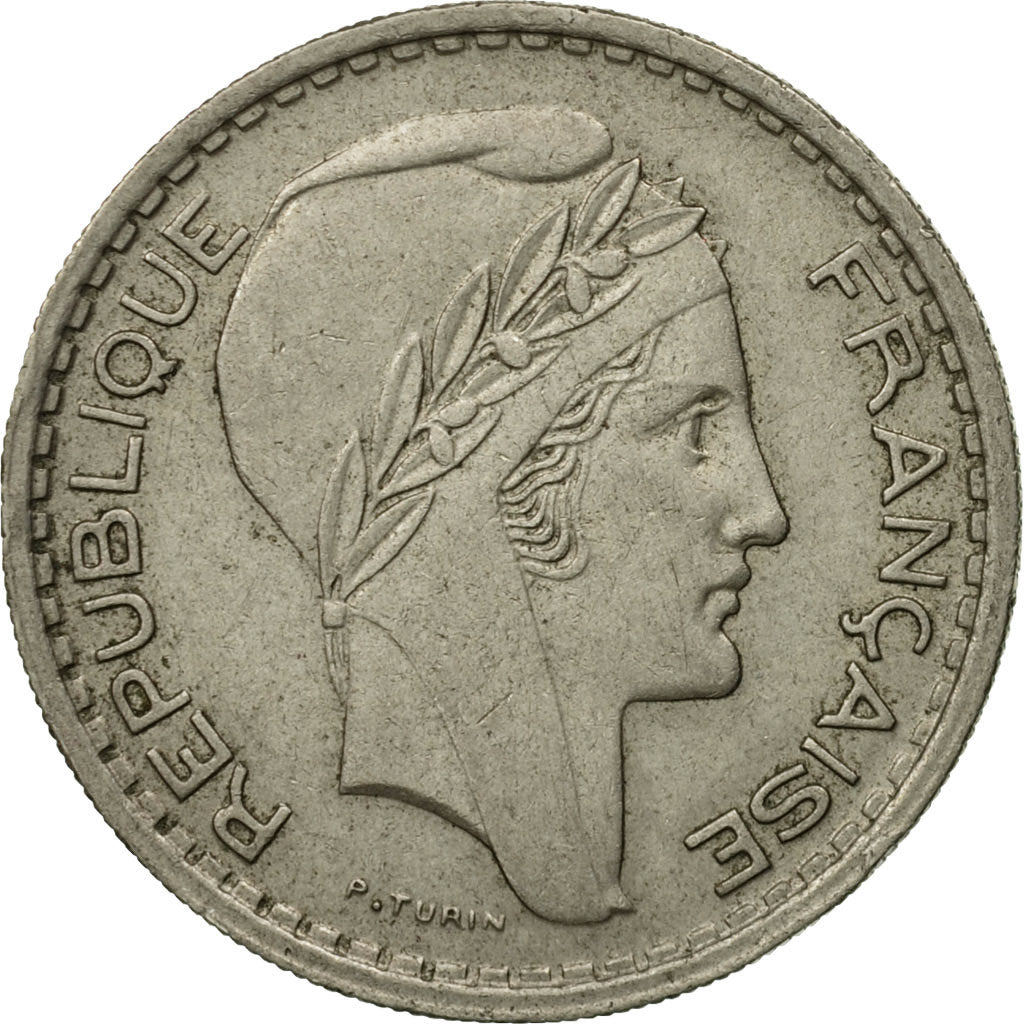 Monnaie, France, Turin, 10 Francs, 1948, Beaumont - Le Roger, TTB+