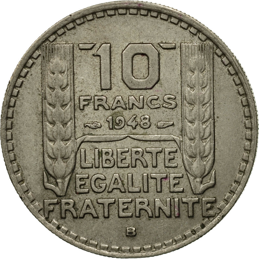 Monnaie, France, Turin, 10 Francs, 1948, Beaumont - Le Roger, TTB+