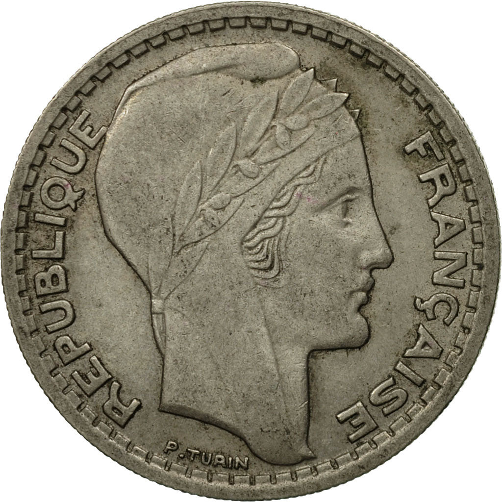 Coin, France, Turin, 10 Francs, 1947, Beaumont - Le Roger, EF(40-45)