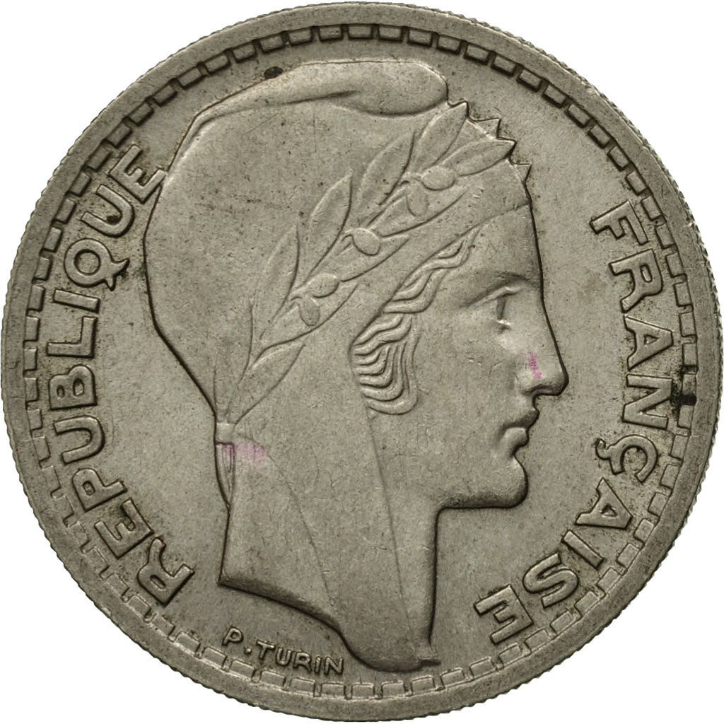 Coin, France, Turin, 10 Francs, 1947, Beaumont - Le Roger, VF(30-35)