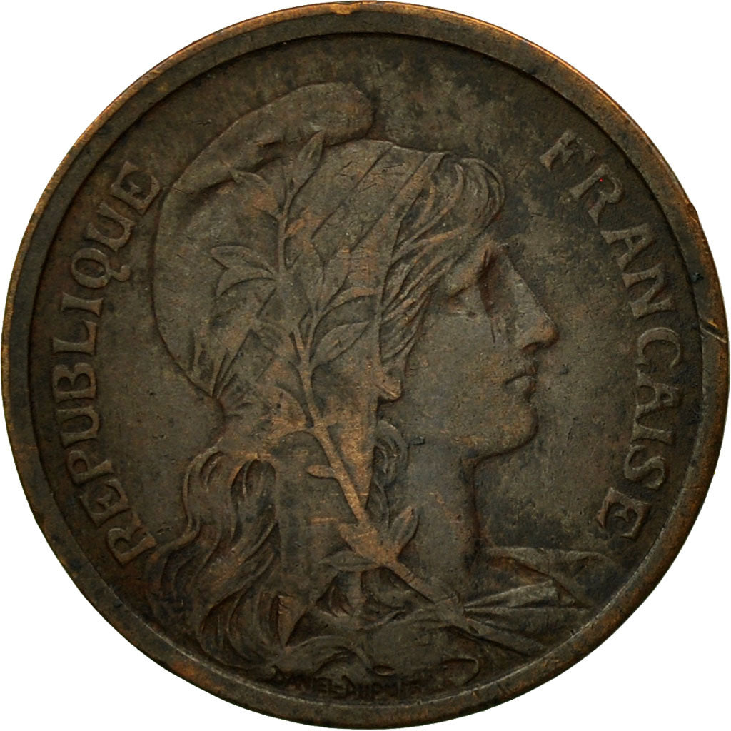 Monnaie, France, Dupuis, 2 Centimes, 1912, Paris, TTB, Bronze, KM:841
