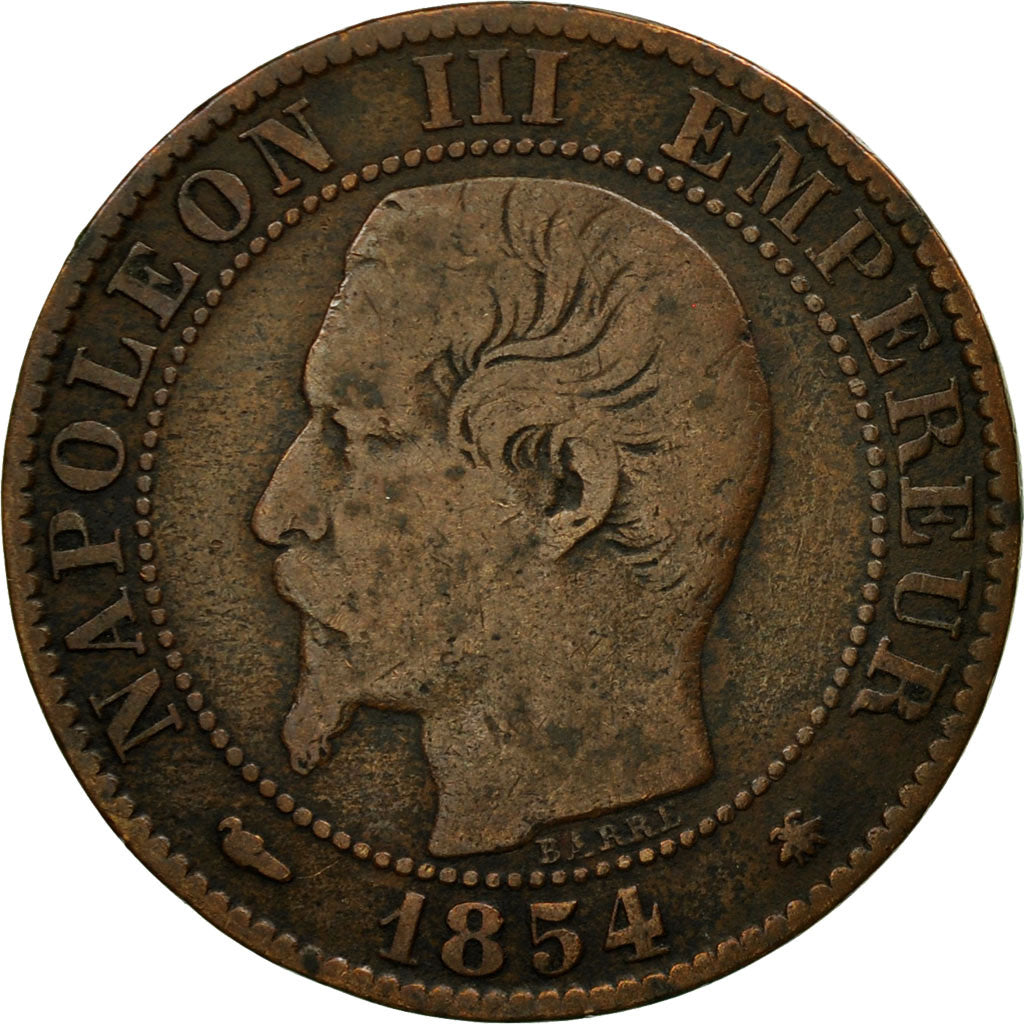 Coin, France, Napoleon III, Napoléon III, 5 Centimes, 1854, Strasbourg