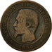 Moneda, Francia, Napoleon III, Napoléon III, 10 Centimes, 1856, Marseille, BC