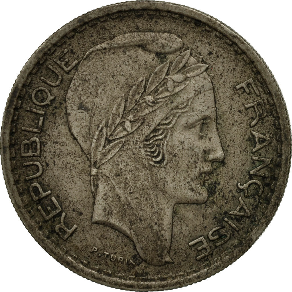 Coin, France, Turin, 10 Francs, 1949, Beaumont - Le Roger, VG(8-10)