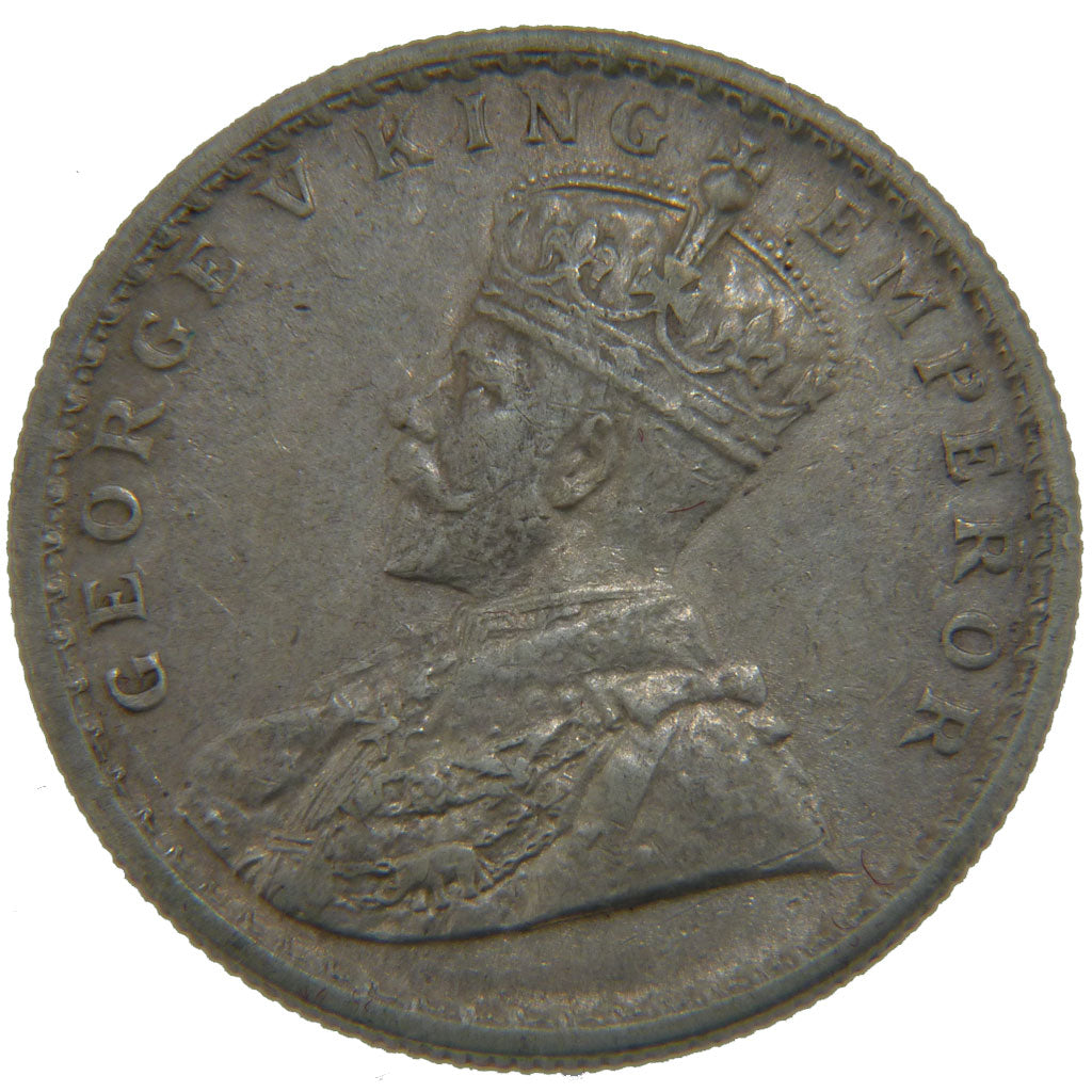 INDIA-BRITISH, Rupee, 1916, KM #524, AU(55-58), Silver, 11.50
