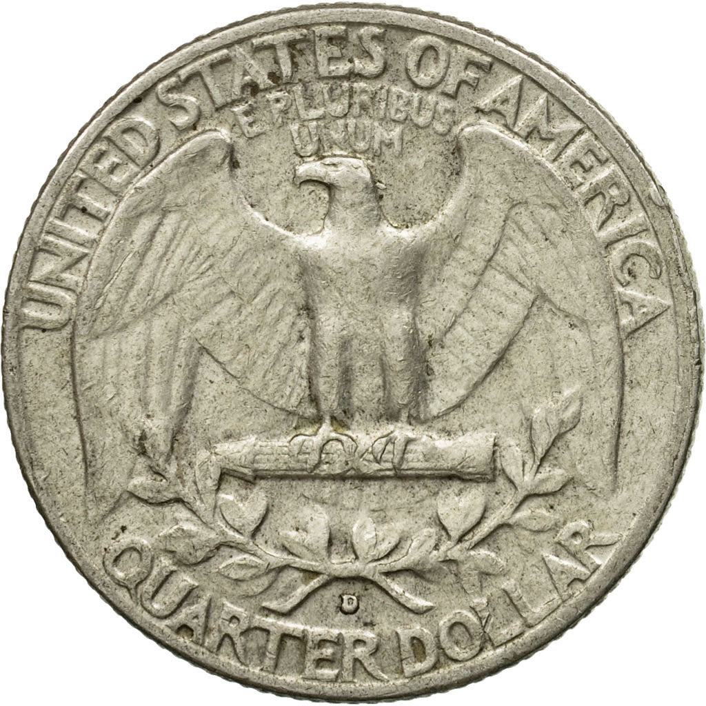 Coin, United States, Washington Quarter, Quarter, 1963, U.S. Mint, Denver