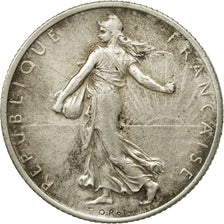 Coin, France, Semeuse, 2 Francs, 1918, Paris, EF(40-45), Silver, KM:845.1, Le