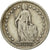 Moneda, Suiza, Franc, 1914, Bern, MBC, Plata, KM:24