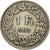 Moneda, Suiza, Franc, 1913, Bern, MBC, Plata, KM:24