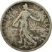 Moneda, Francia, Semeuse, 2 Francs, 1899, Paris, BC, Plata, KM:845.1, Le