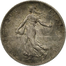 Coin, France, Semeuse, 2 Francs, 1915, Paris, EF(40-45), Silver, KM:845.1