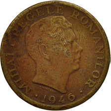Monnaie, Roumanie, Mihai I, 2000 Lei, 1946, TB+, Laiton, KM:69