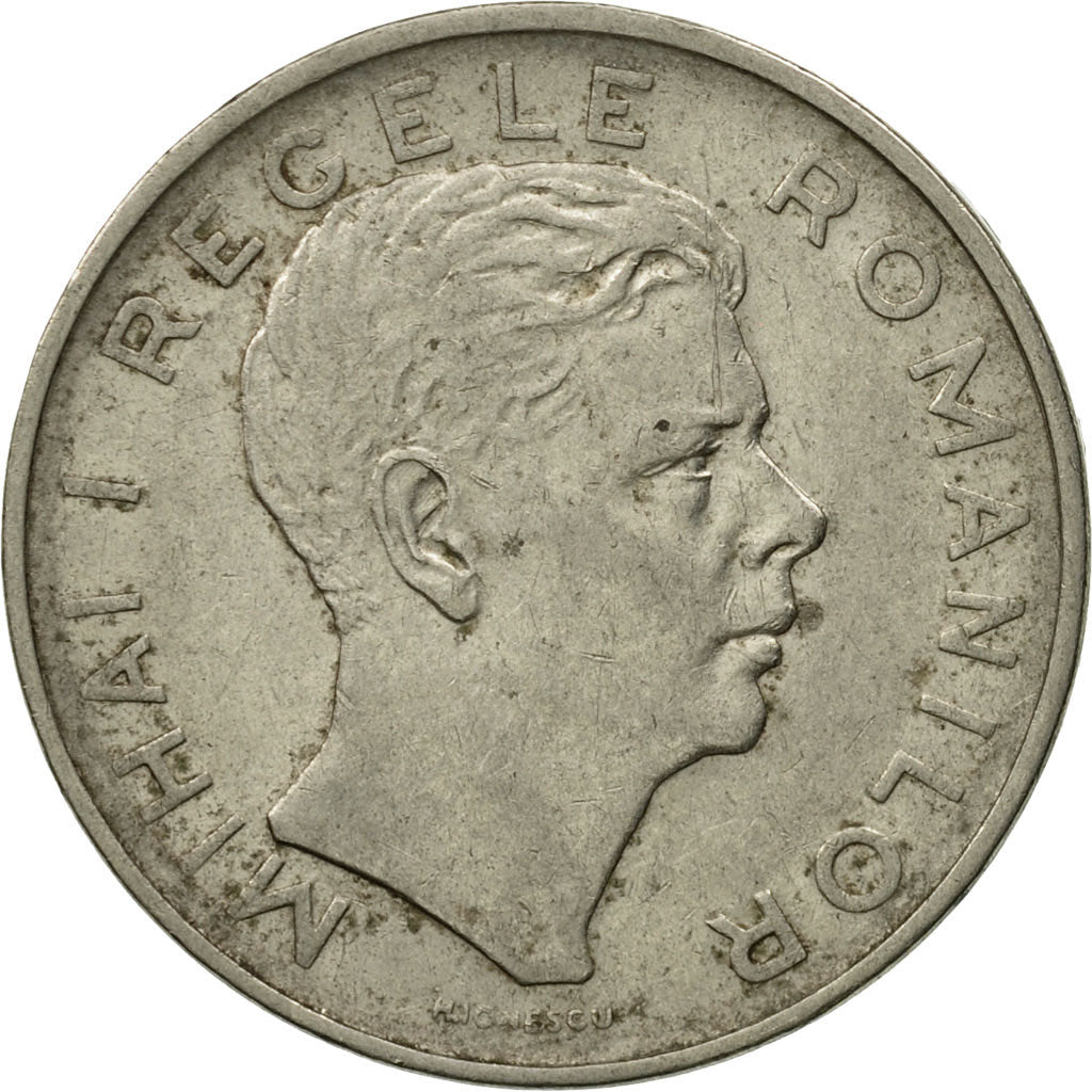 Monnaie, Roumanie, Mihai I, 100 Lei, 1943, TTB, Nickel Clad Steel, KM:64
