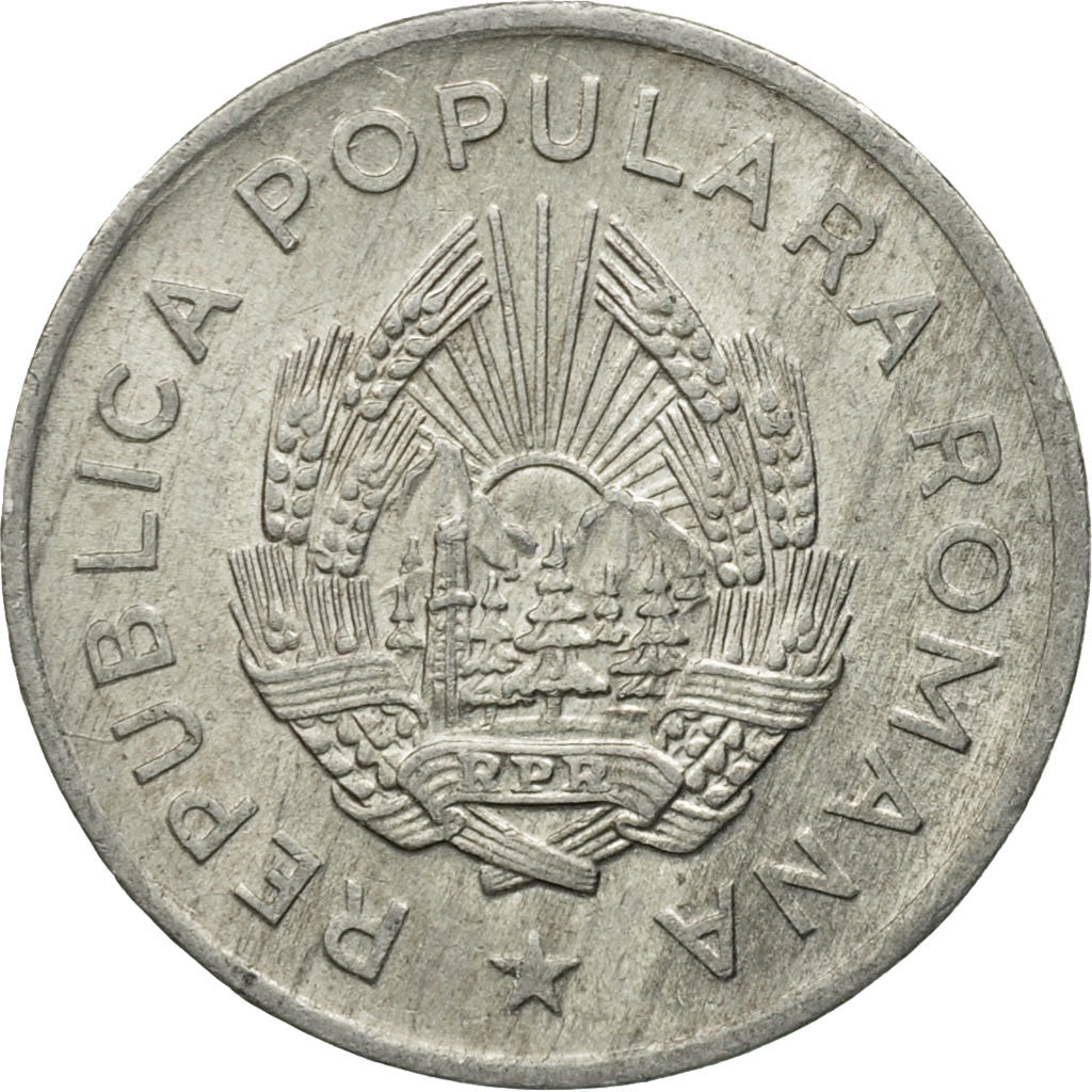 Coin, Romania, 5 Lei, 1951, AU(50-53), Aluminum, KM:77