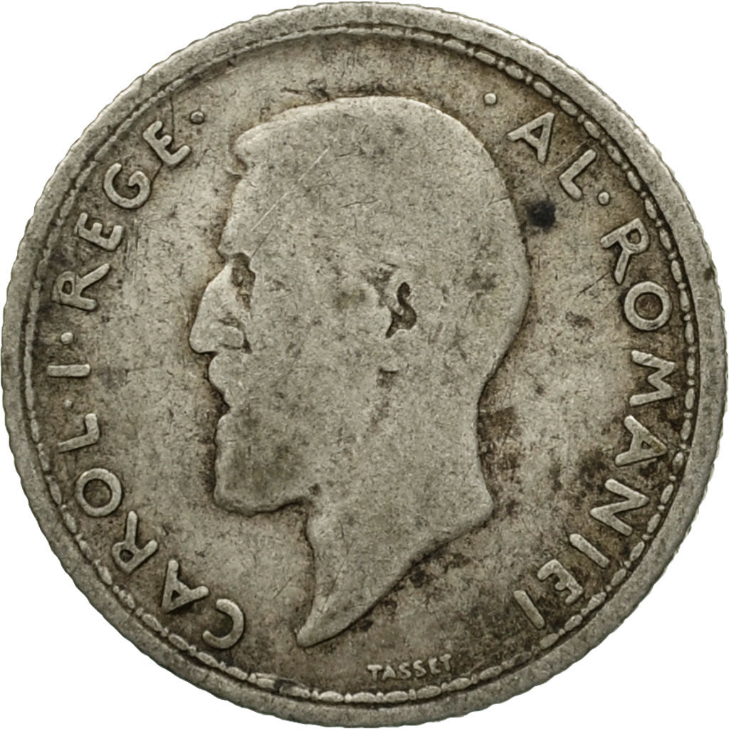 Coin, Romania, Carol I, 50 Bani, 1910, EF(40-45), Silver, KM:41
