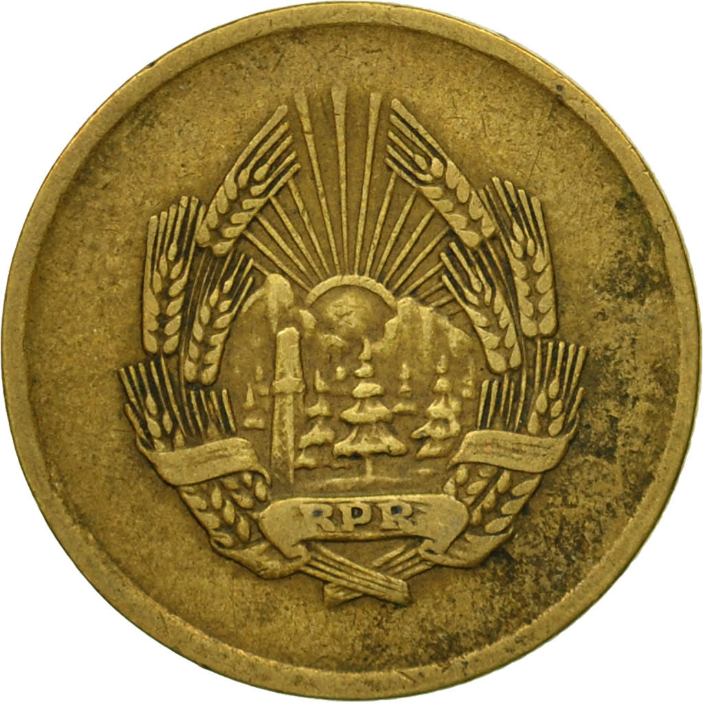Monnaie, Roumanie, 5 Bani, 1952, TB, Copper-Nickel-Zinc, KM:83.1