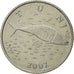 Monnaie, Croatie, 2 Kune, 2007, TTB+, Copper-Nickel-Zinc, KM:10