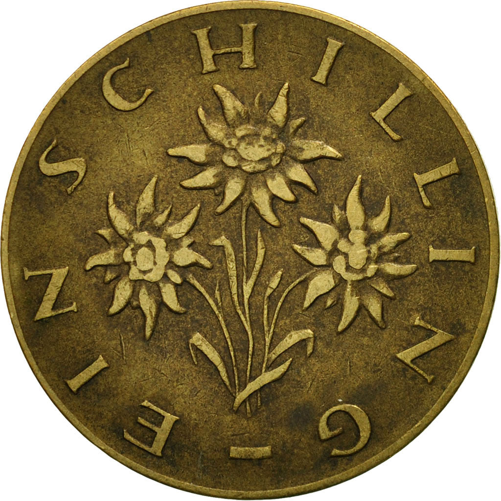 Coin, Austria, Schilling, 1960, VF(30-35), Aluminum-Bronze, KM:2886