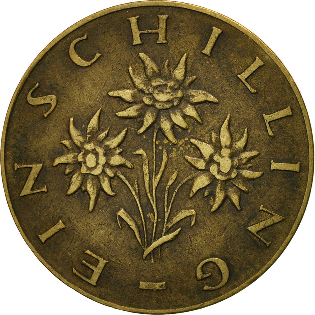 Coin, Austria, Schilling, 1960, AU(50-53), Aluminum-Bronze, KM:2886