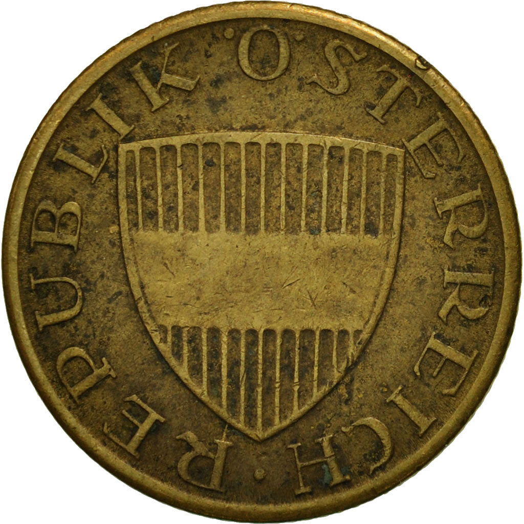 Coin, Austria, 50 Groschen, 1964, EF(40-45), Aluminum-Bronze, KM:2885