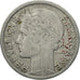 Monnaie, France, Morlon, 2 Francs, 1944, Paris, TB+, Aluminium, KM:886a.1, Le