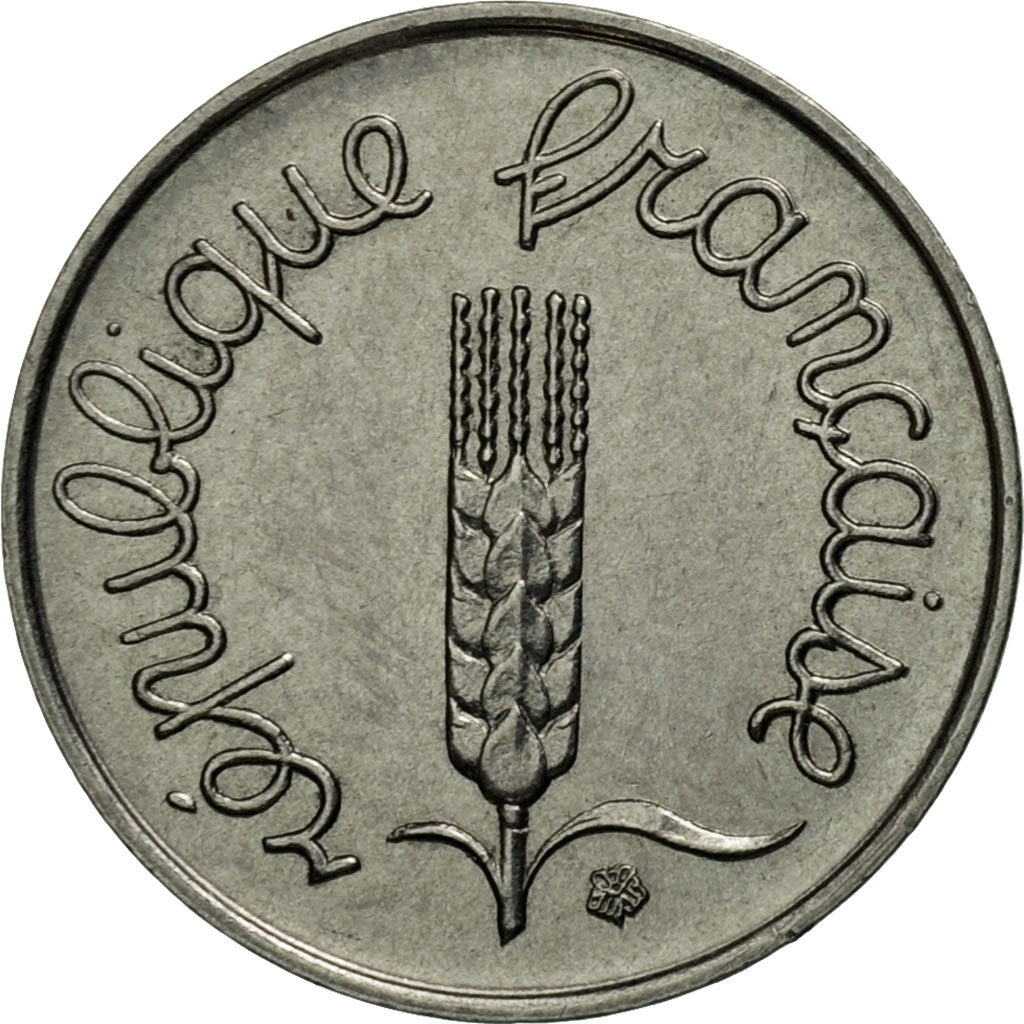 Moneta, Francja, Épi, Centime, 1965, Paris, EF(40-45), Stal nierdzewna, KM:928