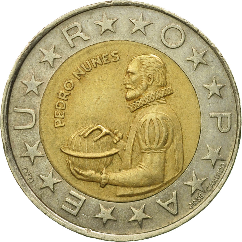 Coin, Portugal, 100 Escudos, 1990, EF(40-45), Bi-Metallic, KM:645.1