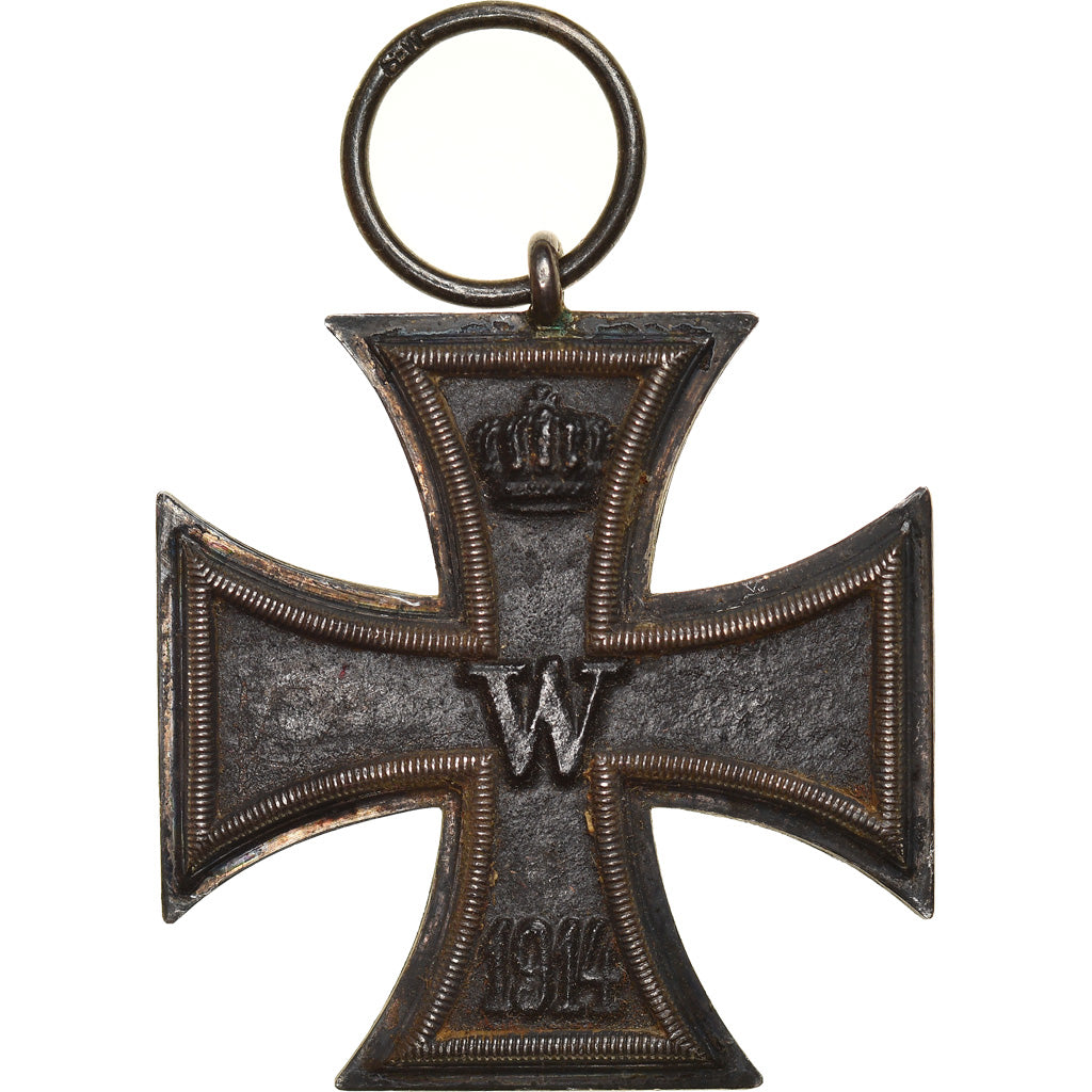 Germany, Croix de Fer, Medal, 1913-1914, Excellent Quality, Iron, 43
