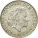 Coin, Netherlands, Juliana, Gulden, 1957, VF(30-35), Silver, KM:184