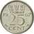 Moneta, Paesi Bassi, Juliana, 25 Cents, 1967, BB, Nichel, KM:183