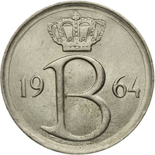 Monnaie, Belgique, 25 Centimes, 1964, Bruxelles, TTB+, Copper-nickel, KM:154.1