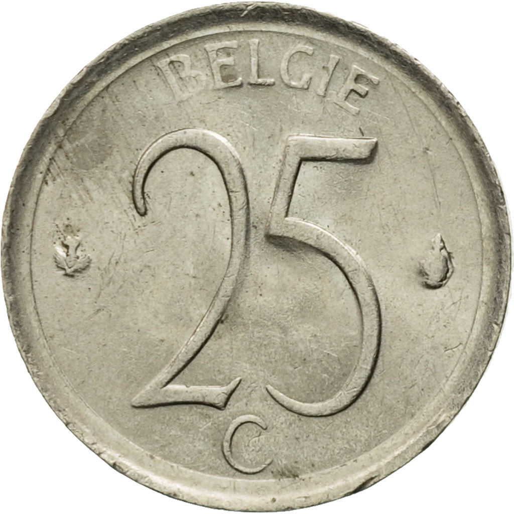 Monnaie, Belgique, 25 Centimes, 1964, Bruxelles, TTB+, Copper-nickel, KM:154.1