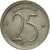 Moneda, Bélgica, 25 Centimes, 1971, Brussels, MBC, Cobre - níquel, KM:153.1