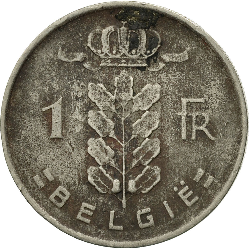 Coin, Belgium, Franc, 1952, VG(8-10), Copper-nickel, KM:143.1