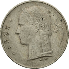 Coin, Belgium, Franc, 1962, VF(30-35), Copper-nickel, KM:142.1