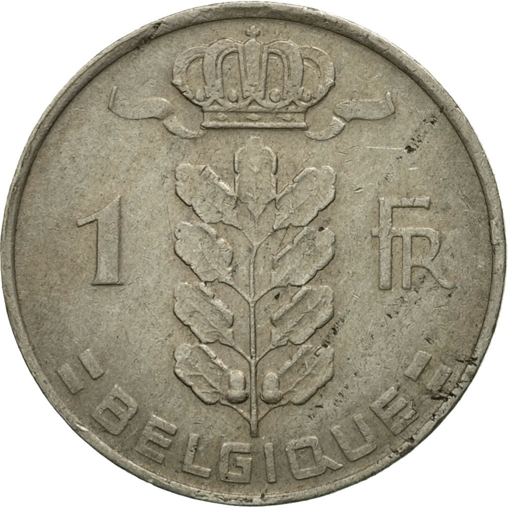 Coin, Belgium, Franc, 1962, VF(30-35), Copper-nickel, KM:142.1