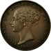 Coin, Jersey, Victoria, 1/26 Shilling, 1861, EF(40-45), Copper, KM:2
