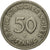 Coin, GERMANY - FEDERAL REPUBLIC, 50 Pfennig, 1949, Stuttgart, EF(40-45)