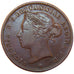 Jersey, 1/12th Shilling, 1881, KM #8, EF(40-45), Bronze, 30.69, 9.20