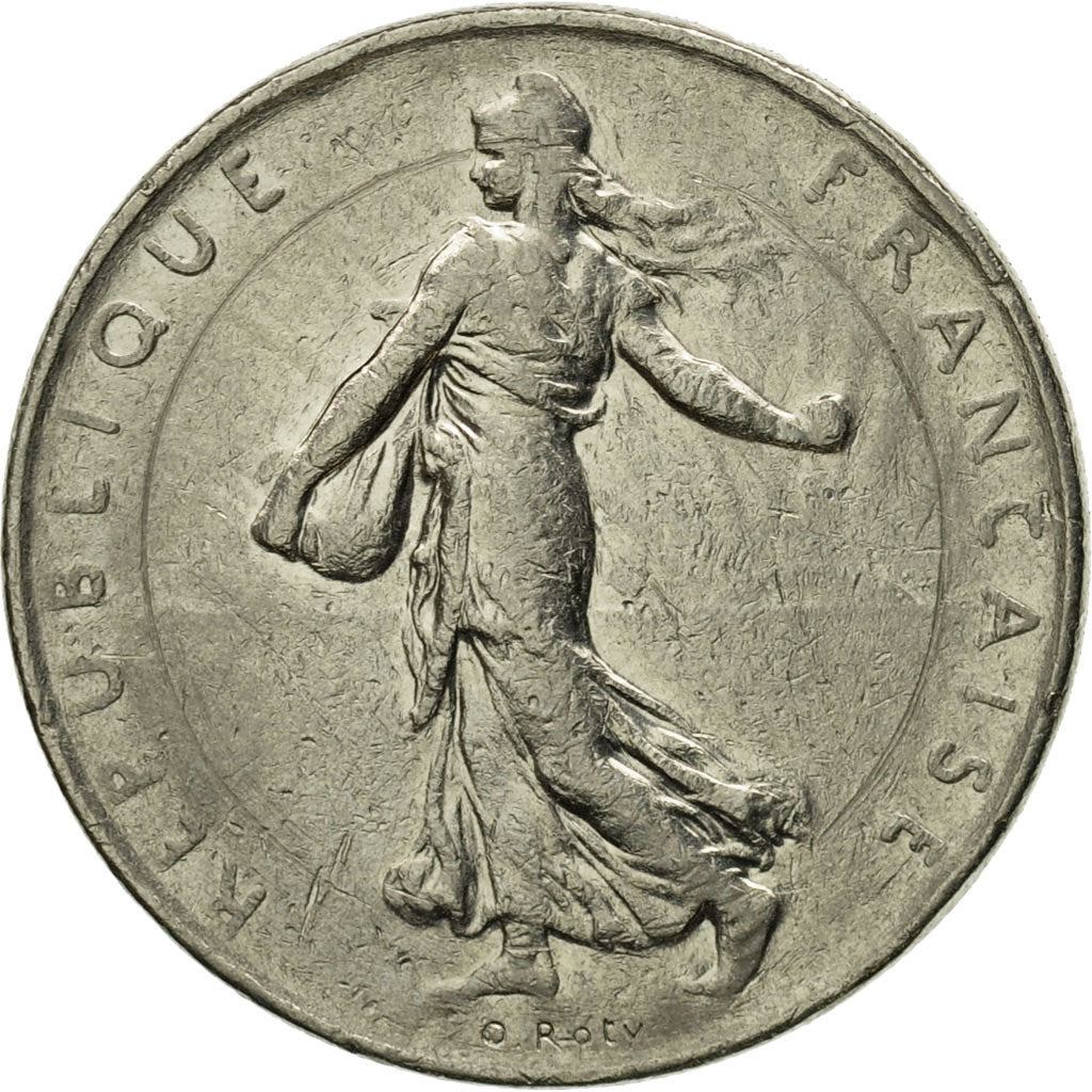 Coin, France, Semeuse, Franc, 1978, Paris, VF(30-35), Nickel, KM:925.1, Le