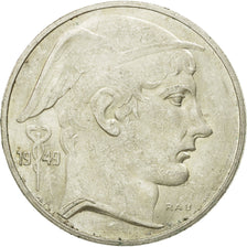 Coin, Belgium, 20 Francs, 20 Frank, 1949, AU(50-53), Silver, KM:140.1