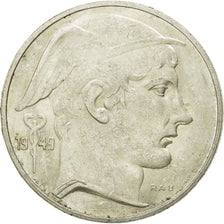 Coin, Belgium, 20 Francs, 20 Frank, 1949, AU(50-53), Silver, KM:140.1