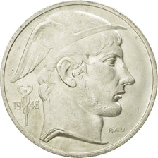 Monnaie, Belgique, 50 Francs, 50 Frank, 1948, TTB+, Argent, KM:136.1