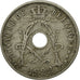 Moneda, Bélgica, 25 Centimes, 1922, BC+, Cobre - níquel, KM:69