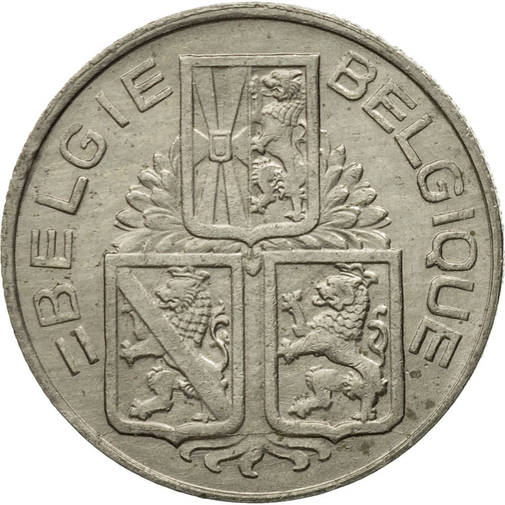 Coin, Belgium, Franc, 1939, VF(30-35), Nickel, KM:120