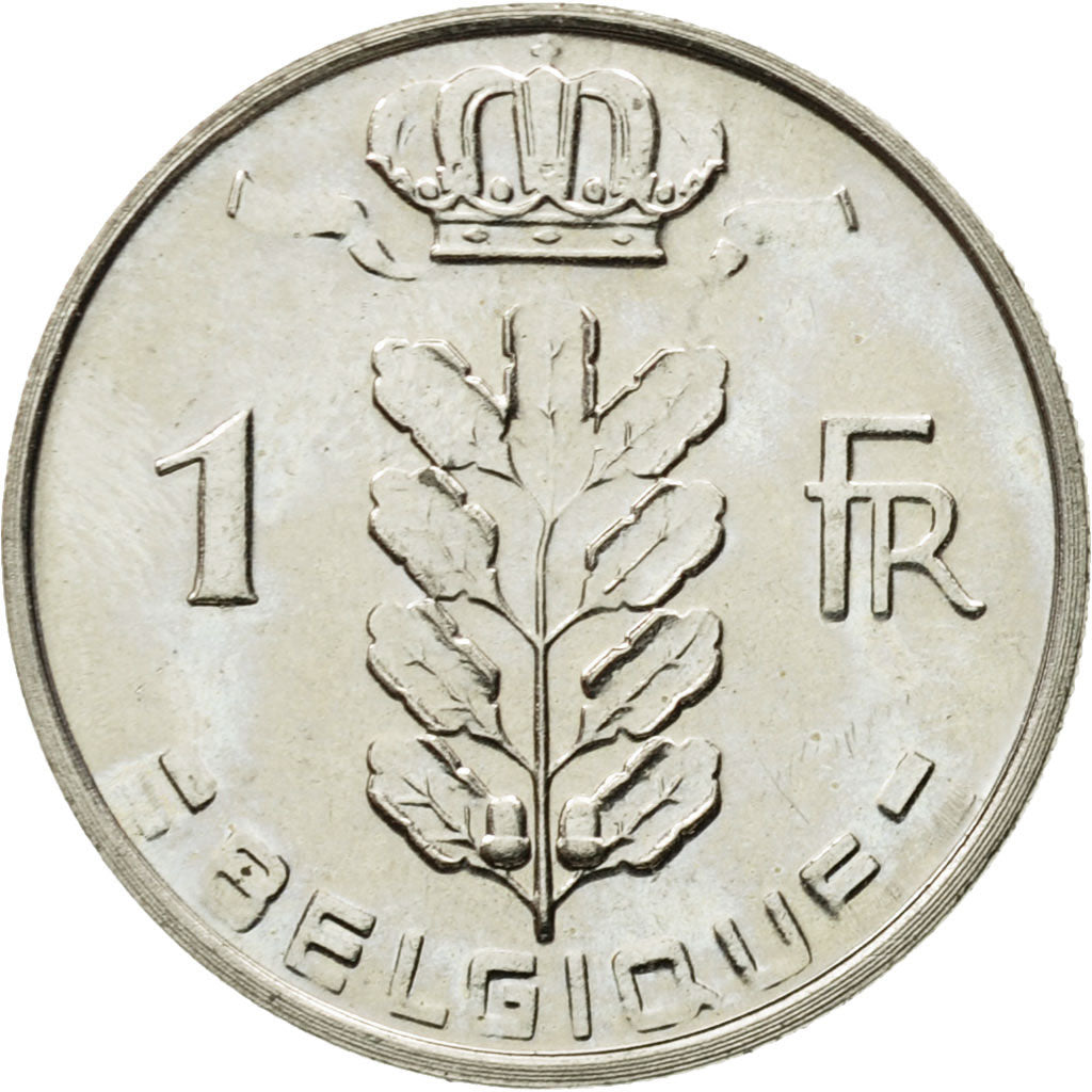 Coin, Belgium, Franc, 1980, AU(55-58), Copper-nickel, KM:142.1