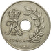 Coin, Denmark, Frederik IX, 25 Öre, 1966, Copenhagen, EF(40-45), Copper-nickel